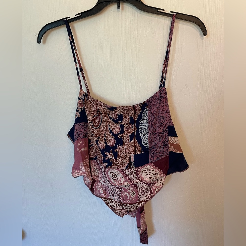 Altar'd State Bandana Style Tie Tank Top